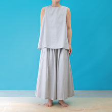 画像をギャラリービューアに読み込む, cottonボイル ギャザーパンツ