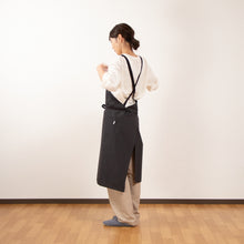 画像をギャラリービューアに読み込む, organic cottonエプロン ビターブラウン