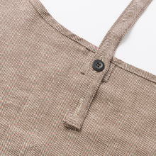 画像をギャラリービューアに読み込む, 綿麻ヘリンボーンエプロン