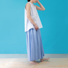 画像をギャラリービューアに読み込む, cottonボイル ギャザーパンツ