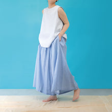 画像をギャラリービューアに読み込む, タイルジャカードノースリーブブラウス