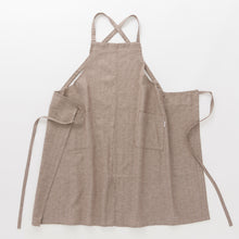 画像をギャラリービューアに読み込む, 綿麻ヘリンボーンエプロン