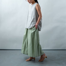 画像をギャラリービューアに読み込む, cottonボイル ギャザーパンツ