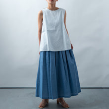 画像をギャラリービューアに読み込む, cottonボイル ギャザーパンツ