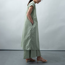 画像をギャラリービューアに読み込む, cottonボイル ギャザーワンピース