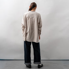 画像をギャラリービューアに読み込む, cotton カシミヤワイドブラウス