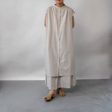 画像をギャラリービューアに読み込む, cottonボイル ギャザーワンピース