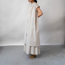画像をギャラリービューアに読み込む, cottonボイル ギャザーワンピース
