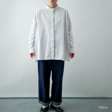 画像をギャラリービューアに読み込む, cotton リネン ワイドブラウス