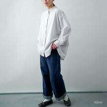 画像をギャラリービューアに読み込む, cotton リネン ワイドブラウス