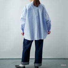画像をギャラリービューアに読み込む, cotton リネン ワイドブラウス