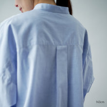 画像をギャラリービューアに読み込む, cotton リネン ワイドブラウス