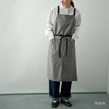 画像をギャラリービューアに読み込む, organic cottonエプロン クリームブラウン