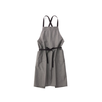 organic cottonエプロン クリームブラウン