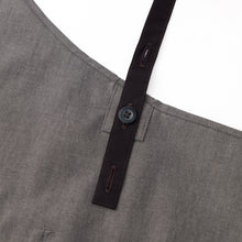 画像をギャラリービューアに読み込む, organic cottonエプロン クリームブラウン