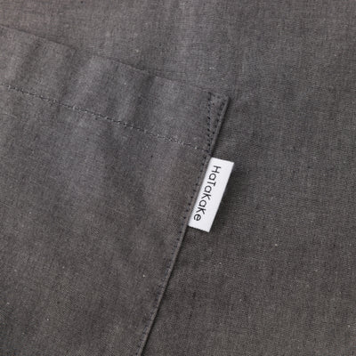 organic cottonエプロン クリームブラウン