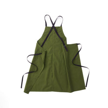画像をギャラリービューアに読み込む, organic cottonエプロン ダークピスタチオ