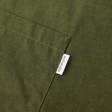 画像をギャラリービューアに読み込む, organic cottonエプロン ダークピスタチオ