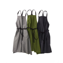 画像をギャラリービューアに読み込む, organic cottonエプロン ダークピスタチオ