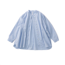 画像をギャラリービューアに読み込む, cotton リネン ワイドブラウス