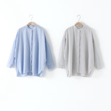 画像をギャラリービューアに読み込む, cotton リネン ワイドブラウス