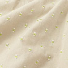 画像をギャラリービューアに読み込む, 綿麻ドットストライプ ギャザーパンツ