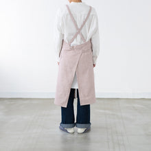 画像をギャラリービューアに読み込む, 綿ザックリオックスエプロン ブリック