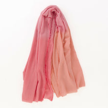 画像をギャラリービューアに読み込む, コットンカシミヤグラデーションストール