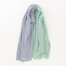 画像をギャラリービューアに読み込む, バイカラーコットンカシミヤストール