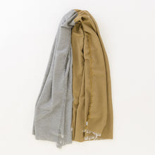 画像をギャラリービューアに読み込む, バイカラーコットンカシミヤストール
