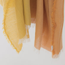 画像をギャラリービューアに読み込む, コットンカシミヤグラデーションストール