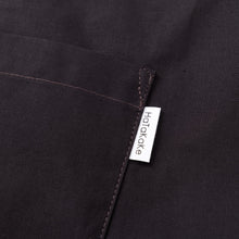 画像をギャラリービューアに読み込む, organic cottonエプロン チャコール