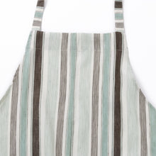 画像をギャラリービューアに読み込む, 綿麻マルチストライプエプロン ウグイス