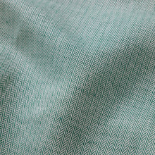 画像をギャラリービューアに読み込む, 綿麻ヘリンボーン エプロン グリーン