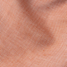 画像をギャラリービューアに読み込む, 綿麻ヘリンボーン エプロン オレンジ