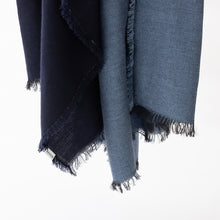 画像をギャラリービューアに読み込む, バイカラーコットンカシミヤストール