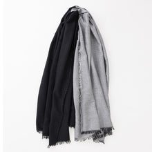 画像をギャラリービューアに読み込む, バイカラーコットンカシミヤストール
