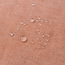 画像をギャラリービューアに読み込む, 綿麻ヘリンボーン エプロン オレンジ