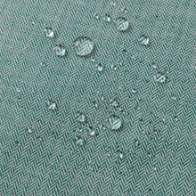 画像をギャラリービューアに読み込む, 綿麻ヘリンボーン エプロン グリーン