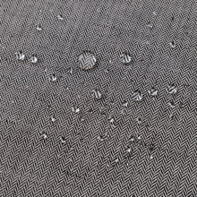 画像をギャラリービューアに読み込む, 綿麻ヘリンボーン エプロン ブラック