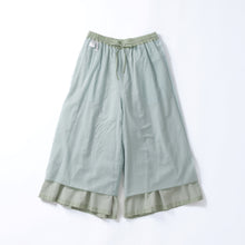 画像をギャラリービューアに読み込む, cottonボイル ギャザーパンツ