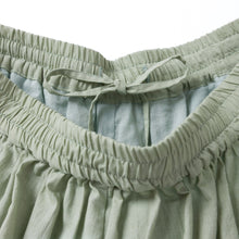 画像をギャラリービューアに読み込む, cottonボイル ギャザーパンツ