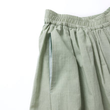 画像をギャラリービューアに読み込む, cottonボイル ギャザーパンツ