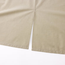 画像をギャラリービューアに読み込む, organic cottonエプロン イエローベージュ