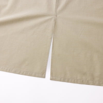 organic cottonエプロン イエローベージュ