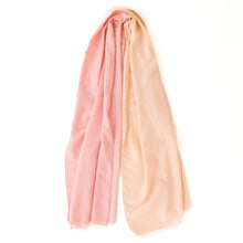 画像をギャラリービューアに読み込む, バイカラーコットンシルクストール ハーフサイズ