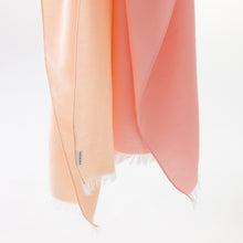 画像をギャラリービューアに読み込む, バイカラーコットンシルクストール ハーフサイズ