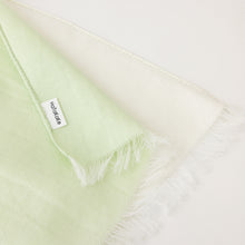 画像をギャラリービューアに読み込む, バイカラーコットンシルクストール ハーフサイズ