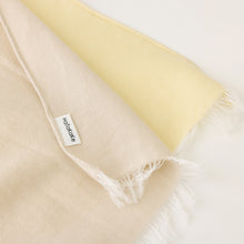 画像をギャラリービューアに読み込む, バイカラーコットンシルクストール ハーフサイズ