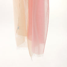 画像をギャラリービューアに読み込む, コットンシルクグラデーションストール ハーフサイズ